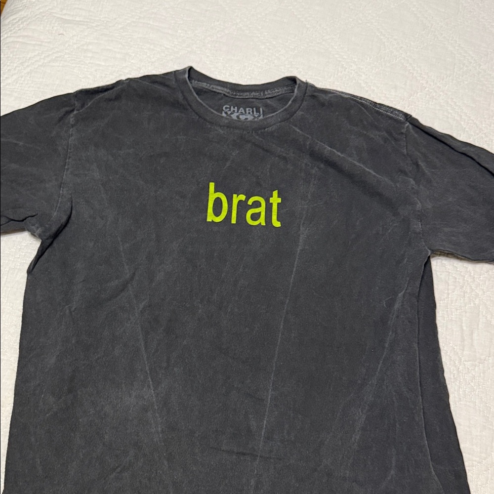 Charli XCX brat Black concert T-Shirt